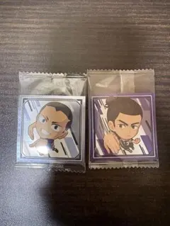 ハイキュー　田中龍之介・東峰旭 ステッカーセット