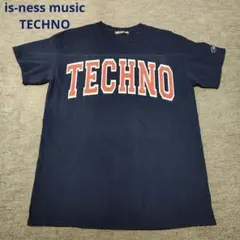初期モデル is-ness music TECHNO Tシャツ イズネス Mのサムネイル