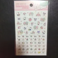 サンリオキャラクターズ　スケジュールシール　A