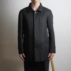 PERSON'S FOR MEN ライナー付きステンカラーコート 黒/TW161のサムネイル