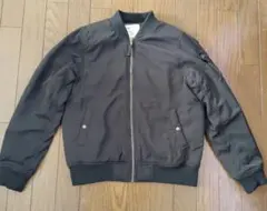 ブラック　MA-1ジャケット