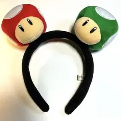 USJ スーパーキノコ　1UPキノコ　カチューシャ