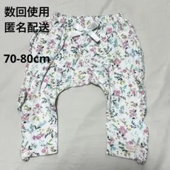 数回使用☆Haruulala 花咲く音色/フリルパンツ（ロング）/70-80cm