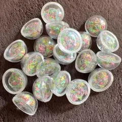 シャカシャカビーズ星20個