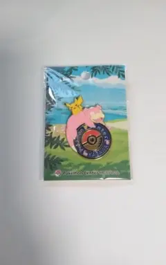 【新品未開封】ポケモンセンター　カガワ　限定 ヤドン ピカチュウ ロゴピンズ