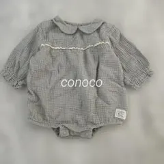 【conoco】 80 コノコ ロンパース くすみカラー