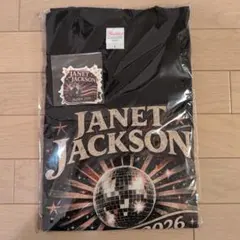 L)ジャネットジャクソン JAPAN 2026 Tシャツ Lサイズとステッカー