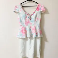 ❤️Jewels ペプラムドレスワンピース❤️