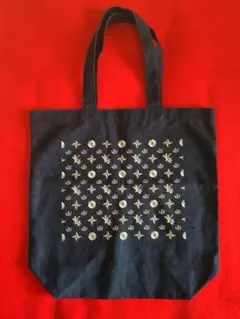 ネイビー トートバッグ