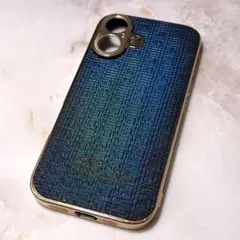 n【エヌエクレ】パティーヌ 本革型押しレザー iphone16 アイフォンケースのサムネイル