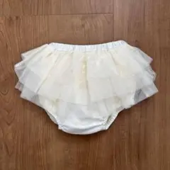 【即購入可】ミキハウス　チュール　ブルマ　イエロー　70-90