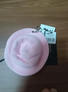 KANGOL ハット型 ポーチ ピンク キーホルダー