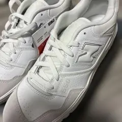【新品未使用タグ付】New Balance ホワイト スニーカー 550LSA
