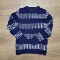 GAP セーター　ノルディック柄