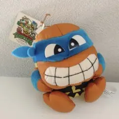 希少 90s 当時物 ミュータント タートルズ ぬいぐるみ レオナルド レトロ