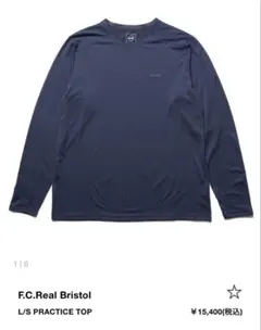 F.C.Real Bristol L/S PRACTICE TOPのサムネイル