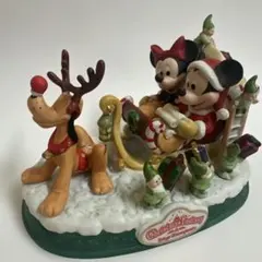 ディズニー　クリスマス　フィギュア