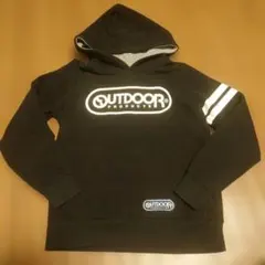 OUTDOOR PRODUCTS 黒 パーカー　 150サイズ