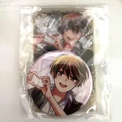 俺様ティーチャー 漫福ガチャ 缶バッジ＆クリアカード　夏男