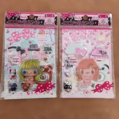 ゲキプリカワイク!へんしんシール レモン株式会社 平成レトロ 2セット