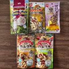 ひかりハムハム100gとハムスターのおやつ5P 大人気　スイートポテトのサムネイル
