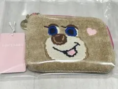 ラブラリーバイフェイラー　ドアップテディL字ポーチ　ニナL/DUG-243231