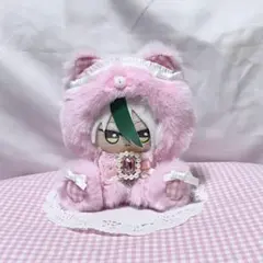 ハンドメイド 着ぐるみ おすわりぬい服 推し活 桃色 d473