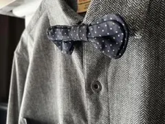 LANVIN en Bieu 蝶ネクタイ ドット ドローコード