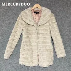 MERCURYDUO クリーム色 ファーコートのサムネイル