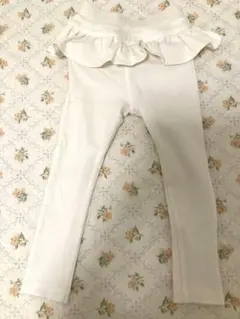 petit main フリル付きレギンス 100