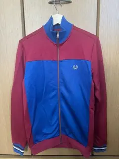 FRED PERRY トラックジャケット バーガンディ Sサイズ - メルカリ