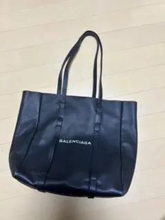最終値引き！BALENCIAGA ブラックトートバッグ ポーチ付きのサムネイル