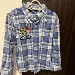 TOMMY HILFIGER チェック柄長袖シャツ 122