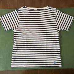 オーシバル ボーダー 半袖カットソー ネイビー×ホワイトのサムネイル