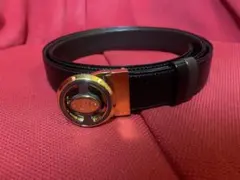 dunhill メンズ ベルト ブラック