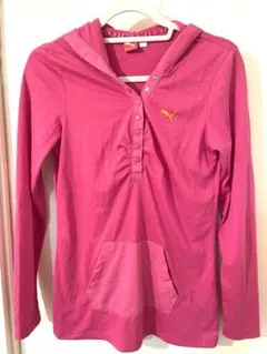 PUMA プーマフード付きロングTシャツ