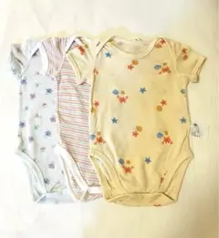 【まとめ売り】未着用品　UNIQLO メッシュ　70 肌着 3枚　春夏