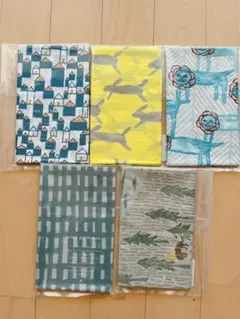 定価以下　ミナペルホネン　手拭い　5枚セット　　　② 定価以下 ミナペルホネン 手拭い 5枚セット ② - メルカリ