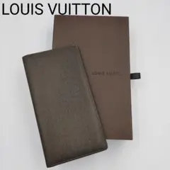 ルイヴィトンM30394タイガポルトバルールカルトクレディ二つ折り長札入れ