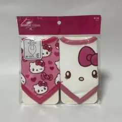 ♡*様 ハローキティ スタイ 2枚セット フリーサイズ 新品未使用 リブ USJのサムネイル