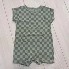 baby GAP ロンパース チェック柄 3-6ヶ月