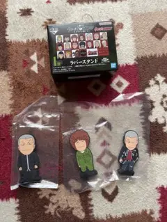 一番くじ クローズ＆WORST E賞鳳仙校章、I賞ラバースタンド3体セット