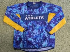 ATHLETA ピステ長袖スポーツシャツ 青紫