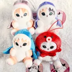 mofusand 海の生き物にゃん ～和～ マスコット 全4種 コンプリート