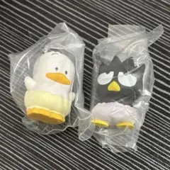 サンリオ かぼちゃぱんつフィギュア／ペックル、ばつ丸