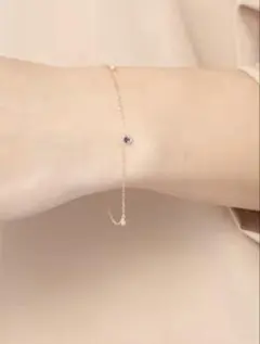 Canal 4°C K10ピンクゴールド アメジストブレスレット