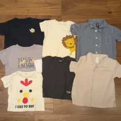 男の子 子供服 ベビー服 保育園着 Tシャツ トップス まとめ売り