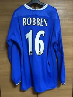 プレミアリーグ　チェルシー ROBBEN レア　長袖　16番 ユニホームXL