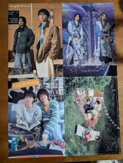 King&Prince/キンプリ★クリアポスター★4枚セット★永瀬廉&髙橋海人