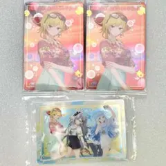 ホロライブ メタリックプラカード カエラ・コヴァルスキア&ID3期生 セット